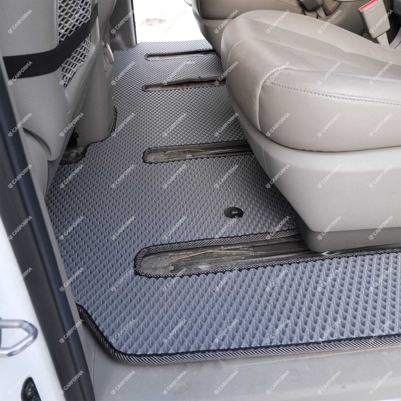 Ворсовые коврики на KIA Carnival III 9 мест и 11 мест 2014&nbsp;-&nbsp;2021 в Туле