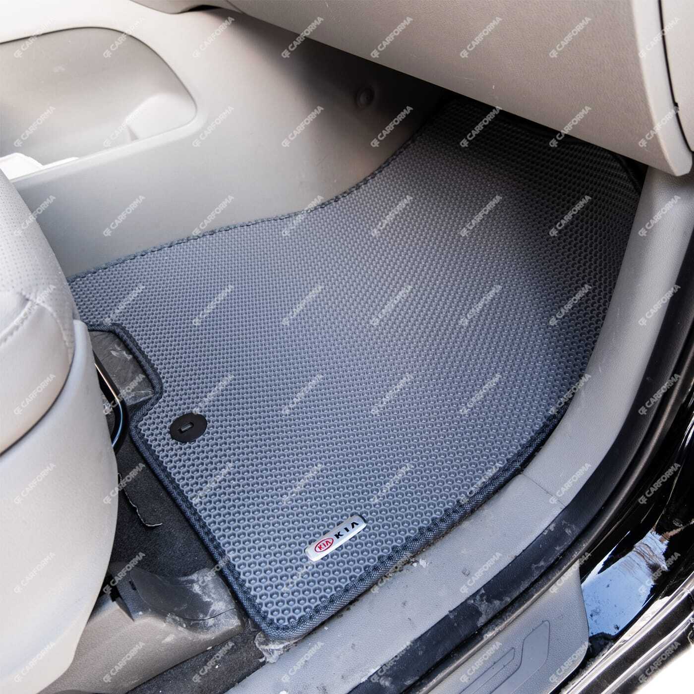 Ворсовые коврики на KIA Carnival III 9 мест и 11 мест 2014&nbsp;-&nbsp;2021 в Туле