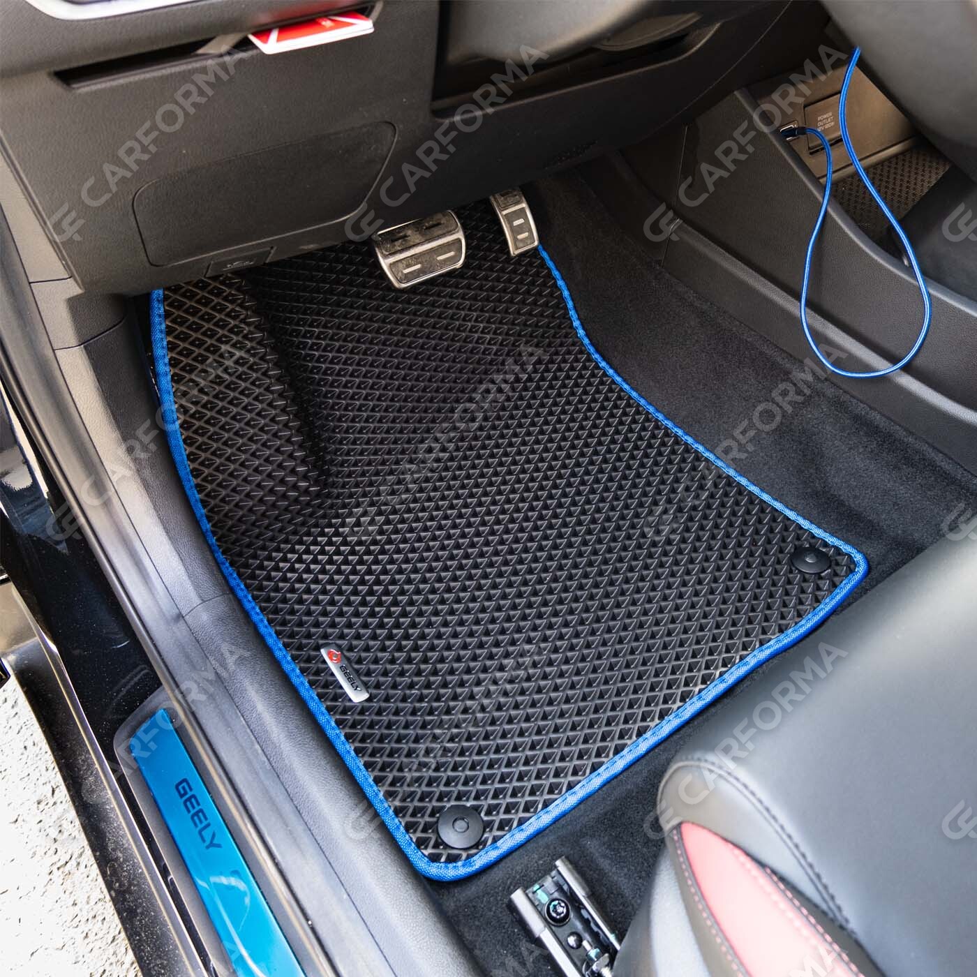 Ворсовые коврики на Geely Coolray 2018&nbsp;-&nbsp;2024 в Туле