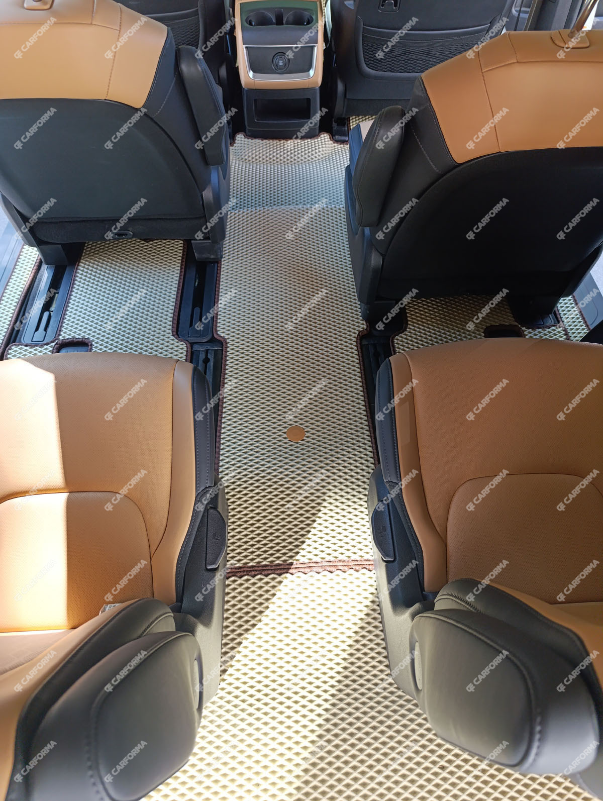 Ворсовые коврики на KIA Carnival IV 9 мест 2020&nbsp;-&nbsp;2025 в Туле