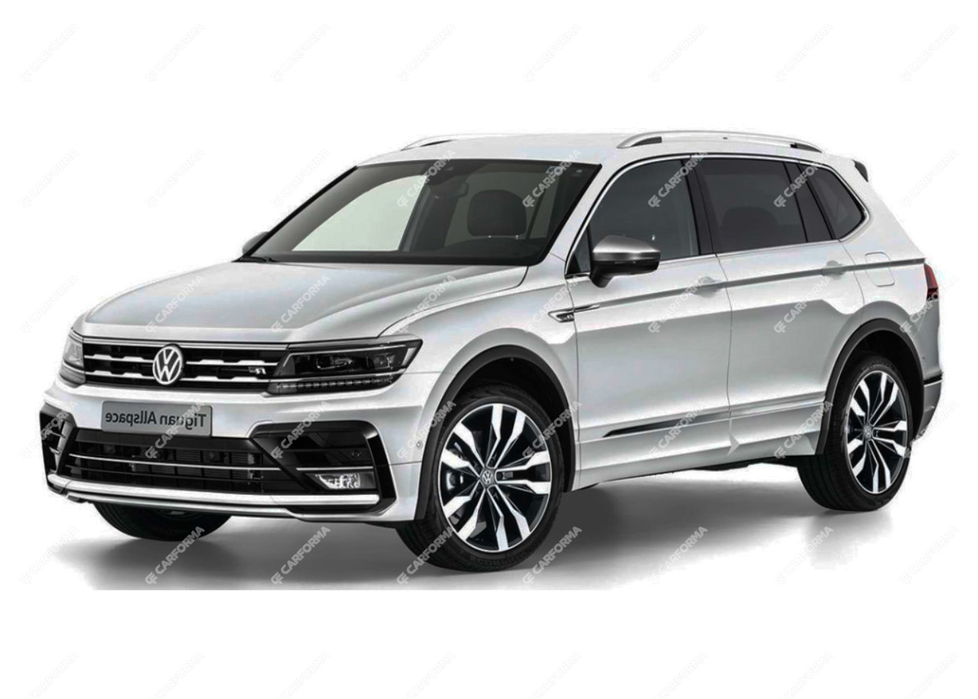 Ворсовые коврики на Volkswagen Tiguan Allspace 2016&nbsp;-&nbsp;2025