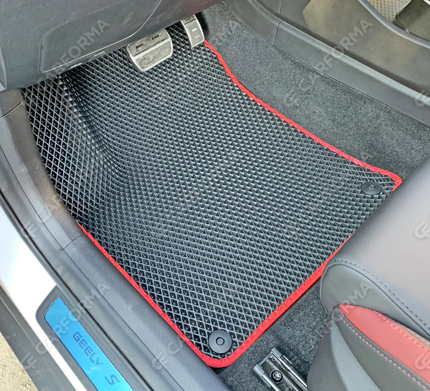 Ворсовые коврики на Geely Coolray 2018&nbsp;-&nbsp;2024 в Туле