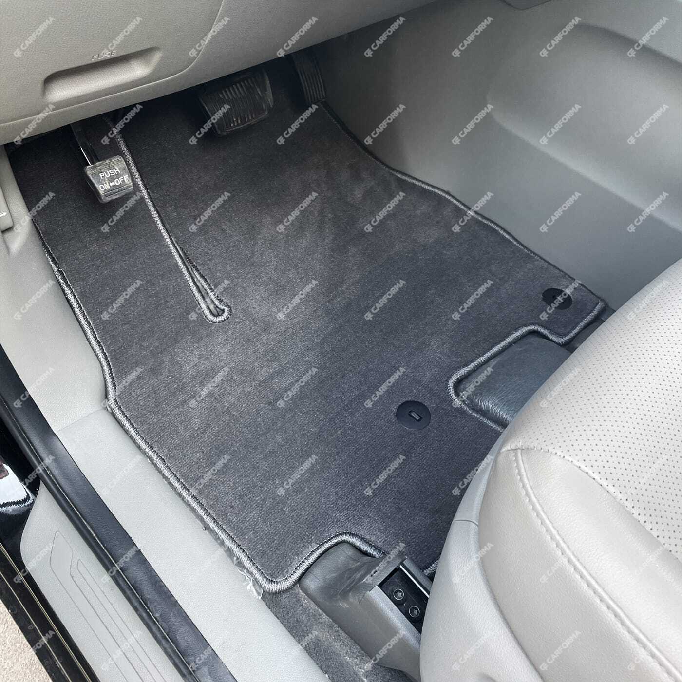 Ворсовые коврики на KIA Carnival III 7 мест 2014&nbsp;-&nbsp;2021 в Туле