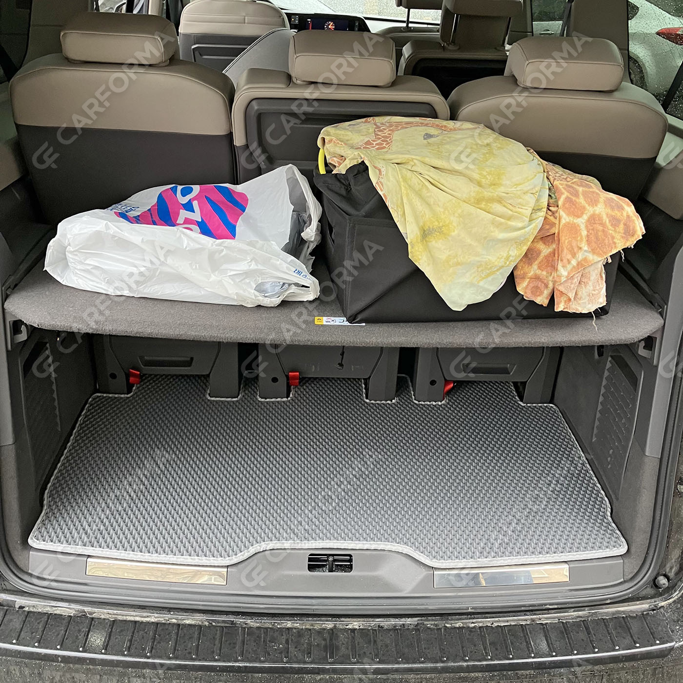 Ворсовые коврики на Volkswagen Multivan (T7) 2021&nbsp;-&nbsp;2026 в Туле