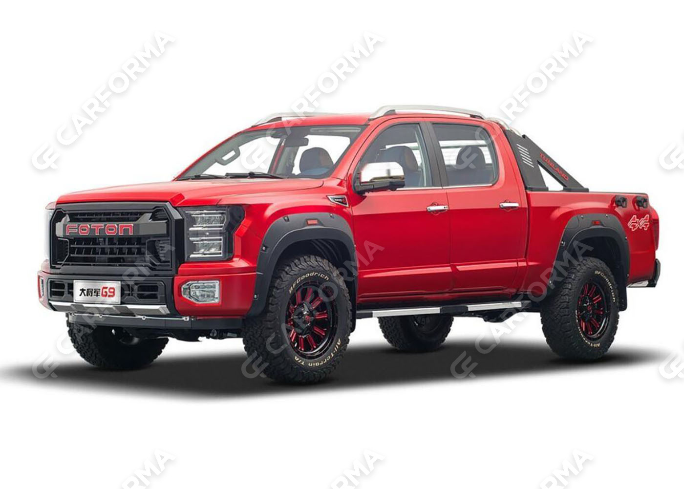 Ворсовые коврики на Foton Tunland G9 2021&nbsp;-&nbsp;2026 в Туле