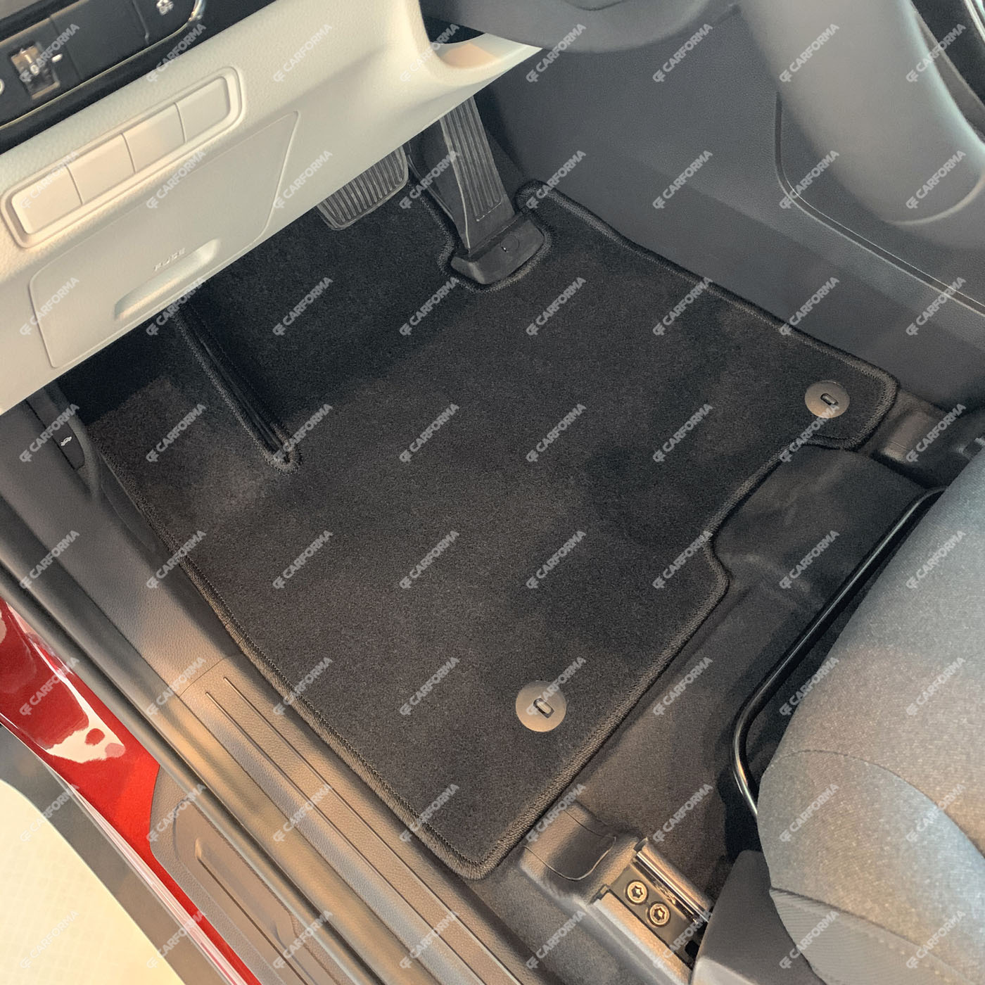 Ворсовые коврики на KIA Carnival IV 8 мест 2020&nbsp;-&nbsp;2025 в Туле