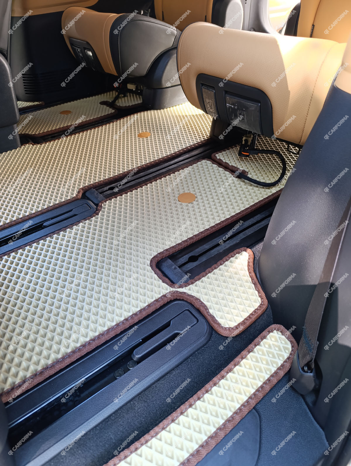 Ворсовые коврики на KIA Carnival IV 9 мест 2020&nbsp;-&nbsp;2025 в Туле