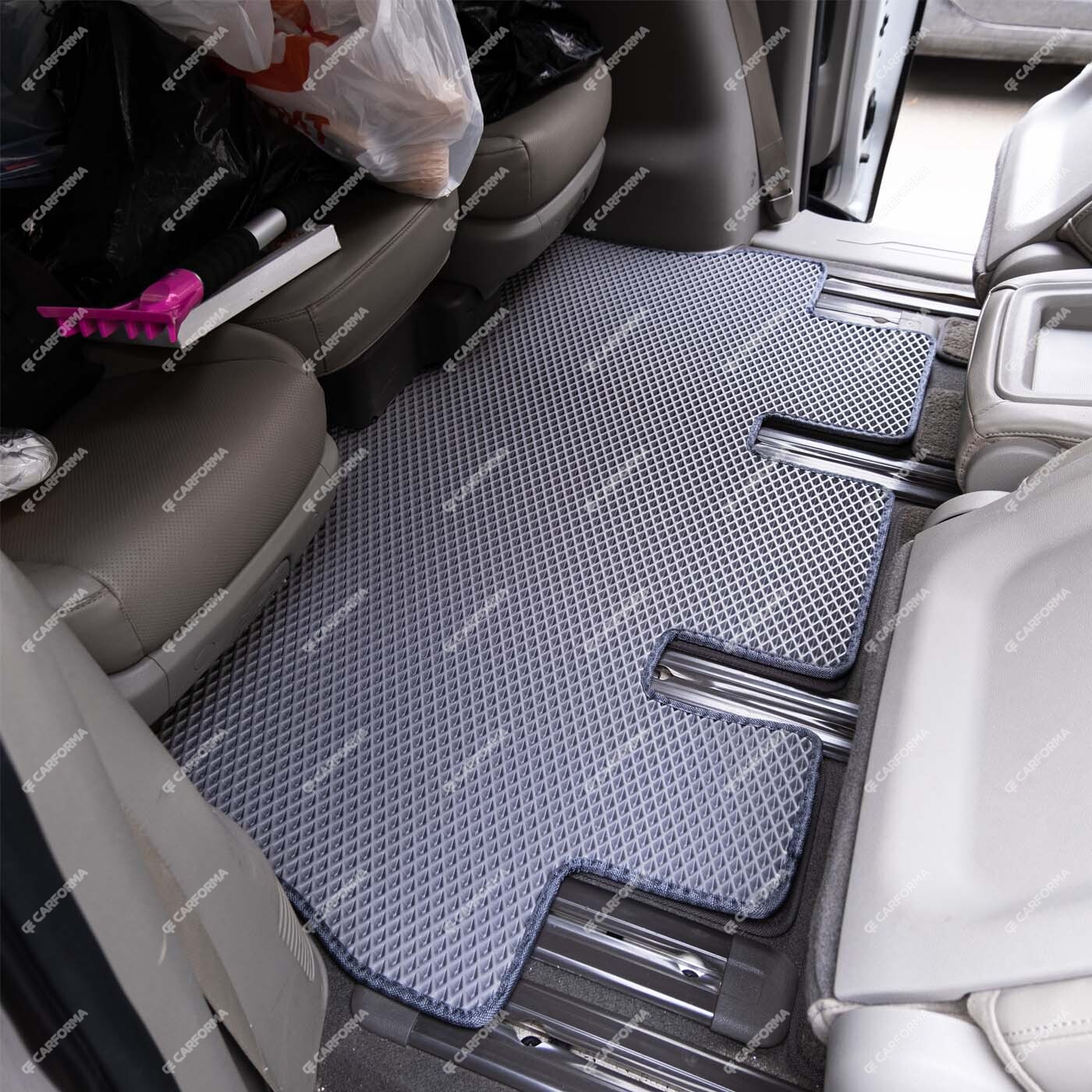 Ворсовые коврики на KIA Carnival III 9 мест и 11 мест 2014&nbsp;-&nbsp;2021 в Туле