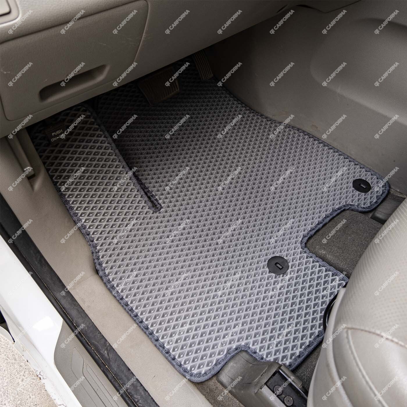 Ворсовые коврики на KIA Carnival III 9 мест и 11 мест 2014&nbsp;-&nbsp;2021 в Туле