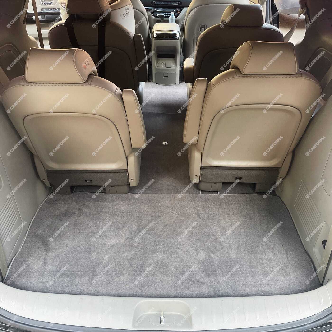 Ворсовые коврики на KIA Carnival III 9 мест и 11 мест 2014&nbsp;-&nbsp;2021 в Туле