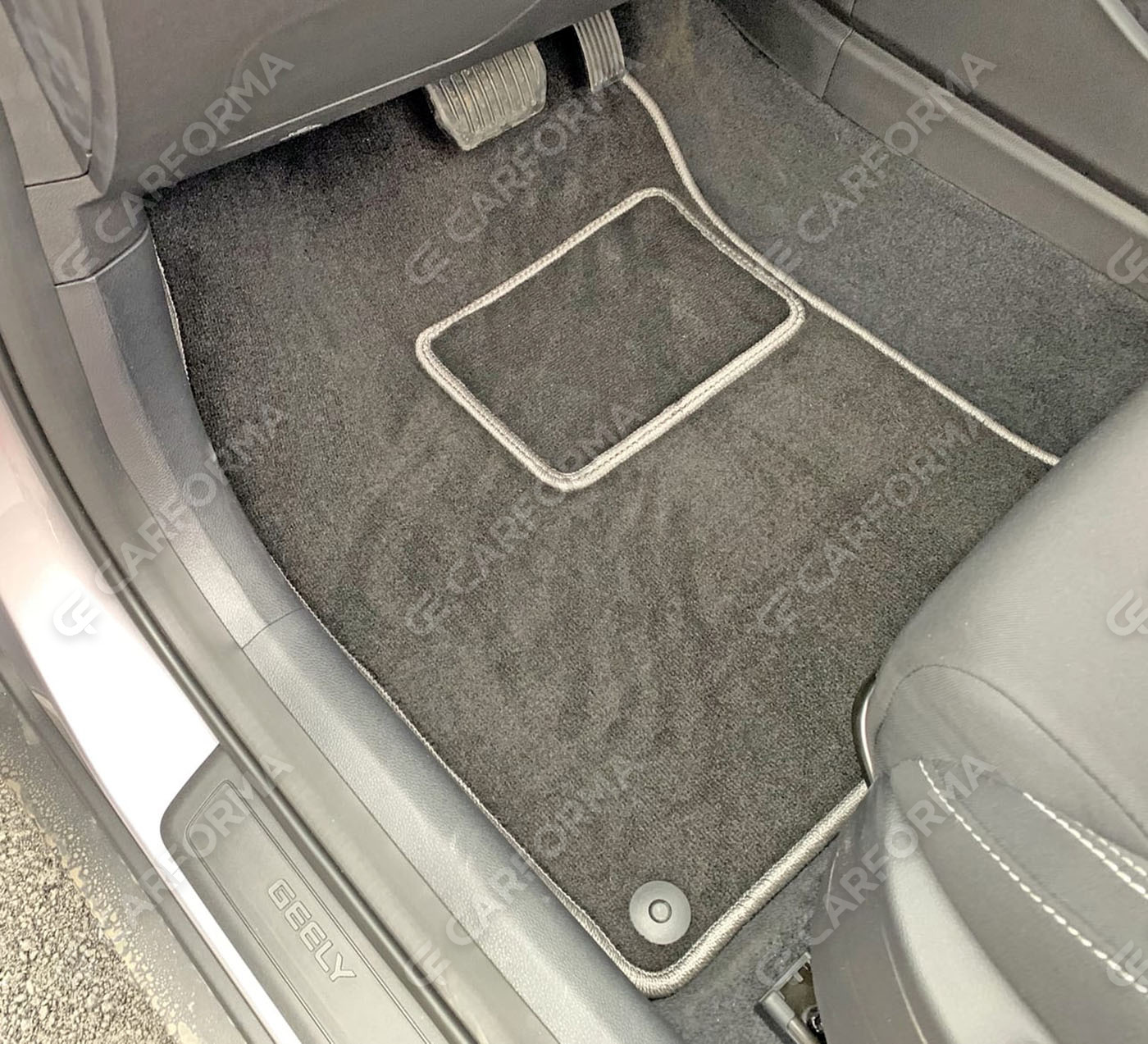 Ворсовые коврики на Geely Coolray 2018&nbsp;-&nbsp;2024 в Туле
