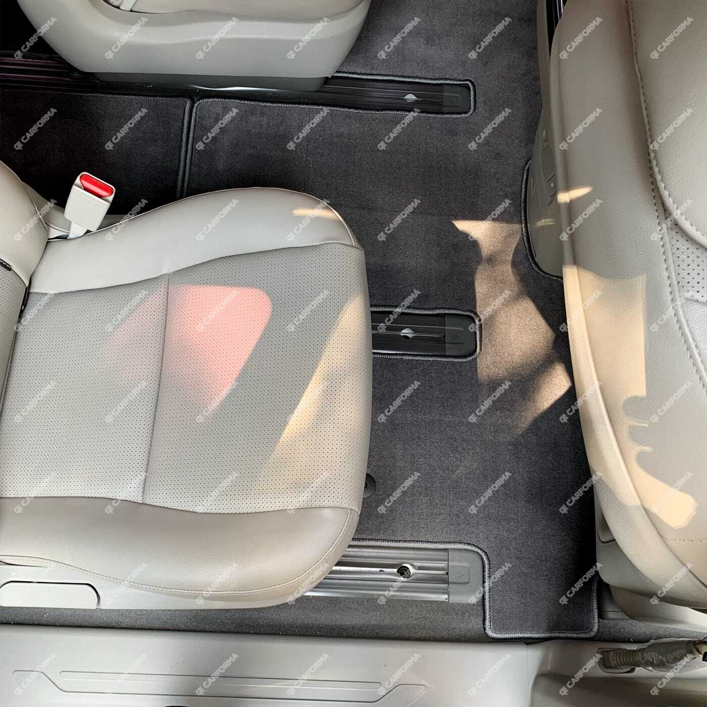 Ворсовые коврики на KIA Carnival III 9 мест и 11 мест 2014&nbsp;-&nbsp;2021 в Туле