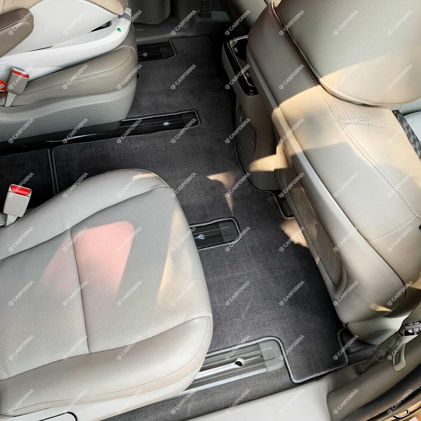 Ворсовые коврики на KIA Carnival III 9 мест и 11 мест 2014&nbsp;-&nbsp;2021 в Туле