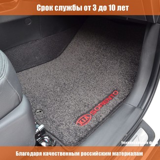 Ворсовые коврики на Alfa Romeo Spider (916) 1995 - 2005 в Туле