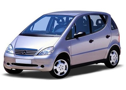 Ворсовые коврики на Mercedes A (W168) 1997 - 2004 в Туле