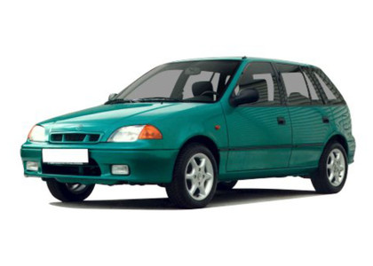 Коврики на Suzuki Swift II Европа 1989 - 2004 в Туле