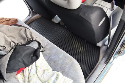Ворсовые коврики на Toyota Raum I 1997 - 2003 в Туле