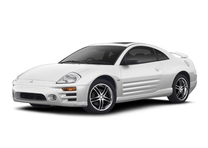 Ворсовые коврики на Mitsubishi Eclipse III 1999 - 2005 в Туле