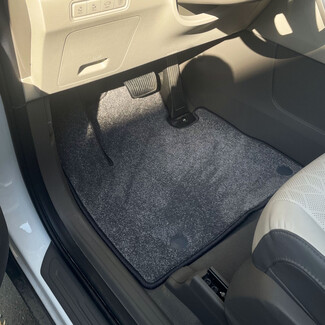 Ворсовые коврики на KIA Carnival IV 8 мест 2020 - 2025 в Туле Ворсовые коврики на KIA Carnival IV 8 мест 2020 - 2025 в Туле