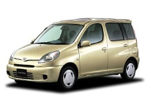 Коврики на Toyota Funcargo 1999 - 2006 в Туле