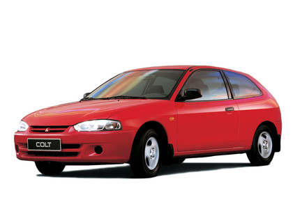 Ворсовые коврики на Mitsubishi Colt V 1996 - 2003 в Туле