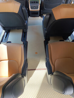 Ворсовые коврики на KIA Carnival IV 9 мест 2020&nbsp;-&nbsp;2025 в Туле