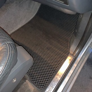 Ворсовые коврики на Mercedes ML (W163) 1997 - 2005 в Туле