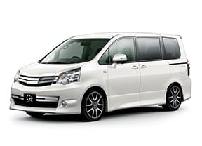 Ворсовые коврики на Toyota Noah (R70) 2007 - 2013 в Туле
