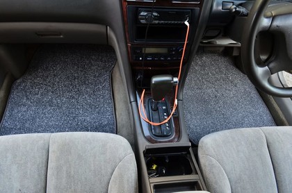 Ворсовые коврики на Nissan Cefiro (A33) 1998 - 2003 в Туле