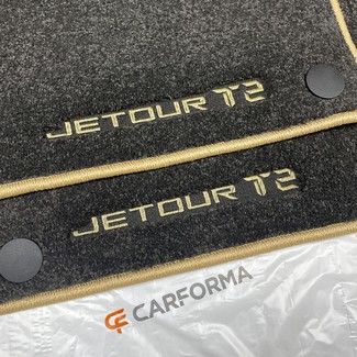 Ворсовые коврики на Jetour T2 2024 - 2025 в Туле