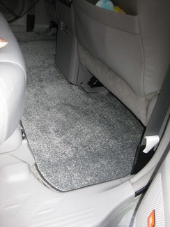 Ворсовые коврики на Toyota Highlander II 2007 - 2013 в Туле