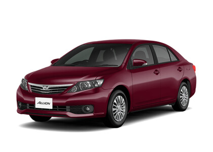 Ворсовые коврики на Toyota Allion II 2007 - 2021 в Туле