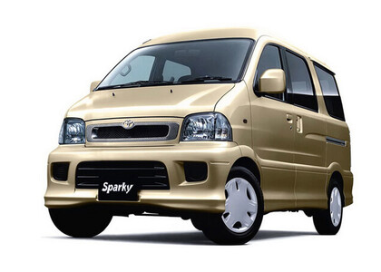 Коврики на Toyota Sparky 2000 - 2003 в Туле