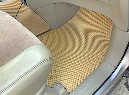 Ворсовые коврики на Toyota Previa (XR30, XR40) 2000 - 2007 в Туле