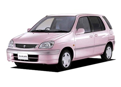 Ворсовые коврики на Toyota Raum I 1997 - 2003 в Туле