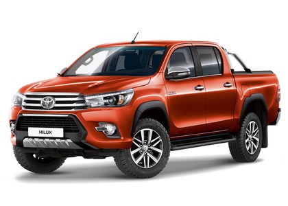 Коврики на Toyota Hilux VIII 2015 - 2025 в Туле