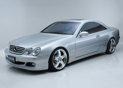 Ворсовые коврики на Mercedes CL (C215) 1998 - 2006 в Туле
