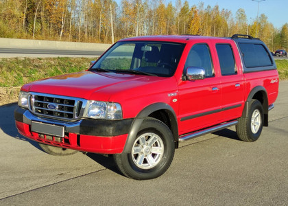 Ворсовые коврики на Ford Ranger I 1998 - 2006 в Туле