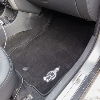Ворсовые коврики на Nissan Almera (G15) 2012 - 2019 в Туле