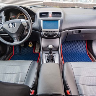 Ворсовые коврики на Honda Accord VII 2002 - 2008 в Туле
