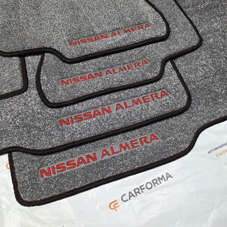 Ворсовые коврики на Nissan Almera 2 (N16) 2000 - 2006 в Туле Ворсовые коврики на Nissan Almera 2 (N16) 2000 - 2006 в Туле