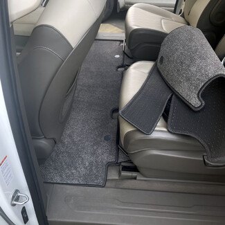 Ворсовые коврики на KIA Carnival IV 9 мест 2020&nbsp;-&nbsp;2025 в Туле