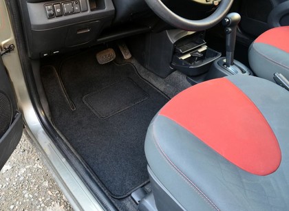 Ворсовые коврики на Nissan Micra (K12) 2003 - 2010 в Туле