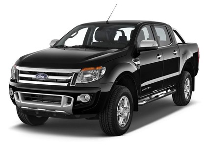 Ворсовые коврики на Ford Ranger III 2011 - 2023 в Туле