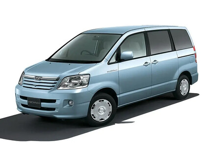 Ворсовые коврики на Toyota Noah (R60) 2001 - 2007 в Туле