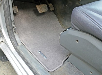 Ворсовые коврики на Mercedes ML (W163) 1997 - 2005 в Туле