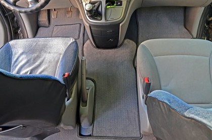 Ворсовые коврики на Hyundai H1 II 2007 - 2022 в Туле