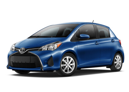 Ворсовые коврики на Toyota Yaris III 2011 - 2020 в Туле