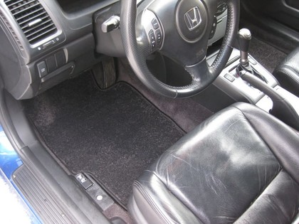 Ворсовые коврики на Honda Accord VII 2002 - 2008 в Туле