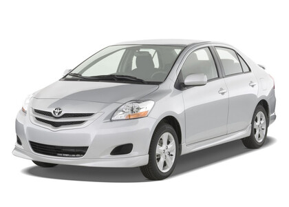 Ворсовые коврики на Toyota Belta 2005 - 2012 в Туле